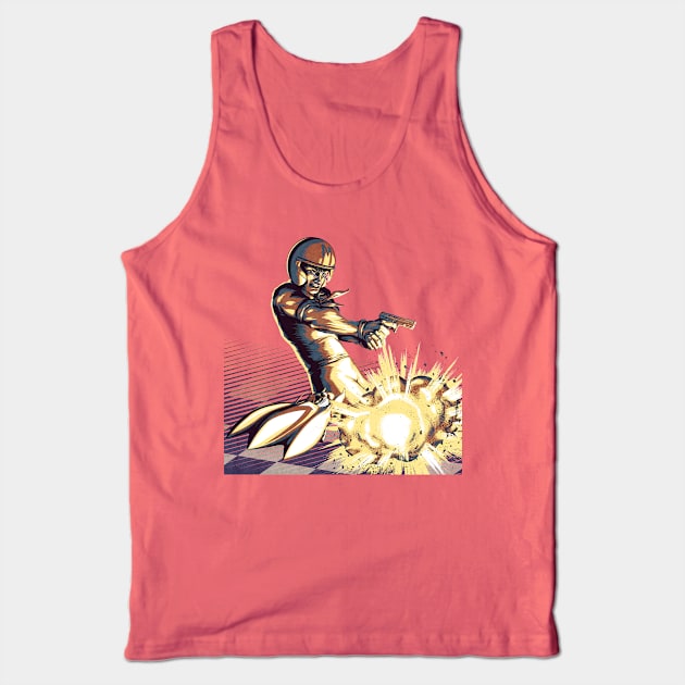 He's a Demon on Wheels Tank Top by MunkeeWear